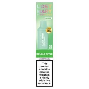 Lost Mary BM60 Double Apple Prefilled Pod 20mg/ml