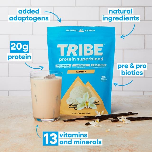 Tribe Protein Superblend Vanilla 500g - gallery image 3
