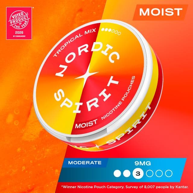 Nordic Spirit Nicotine Pouch Tropical Mix 9mg - gallery image 4
