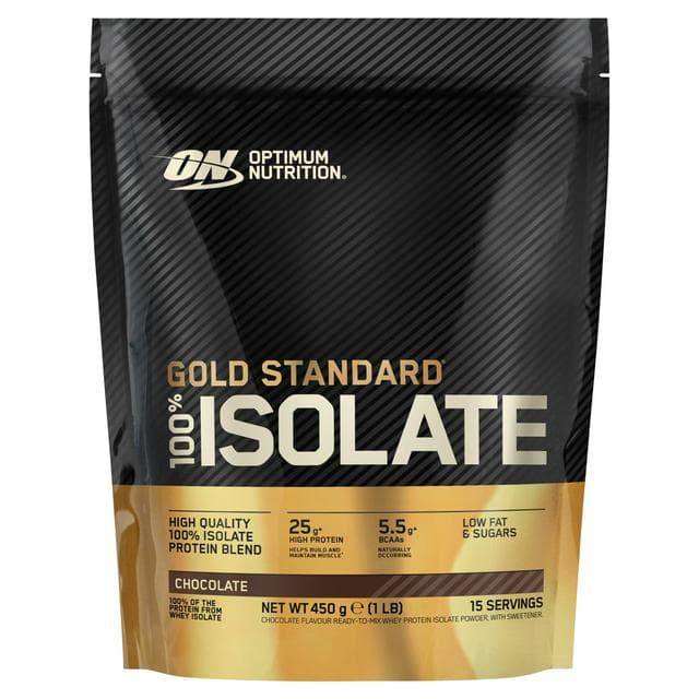 Optimum Nutrition 100% Gold Standard Isolate Chocolate 15 Servings 450g - gallery image 1