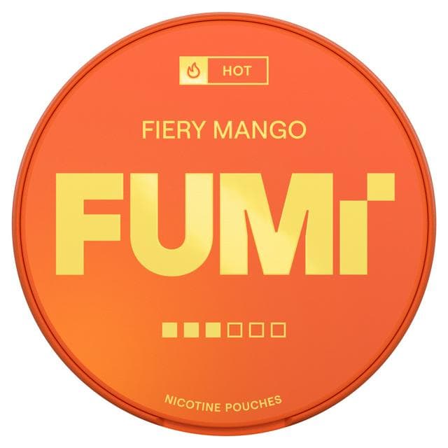 Fumi Nicotine Pouch Fiery Mango 8mg - gallery image 1