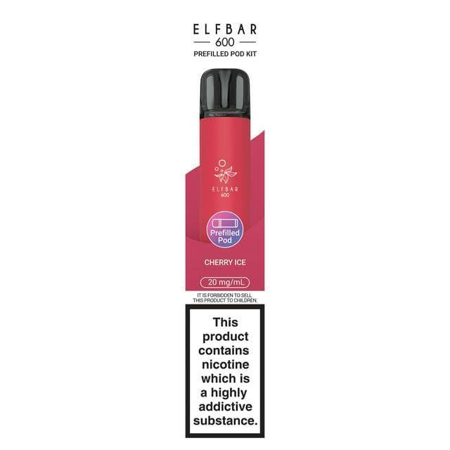 Elfbar 600 Cherry Ice Prefilled Pod Kit 20mg/ml - gallery image 1
