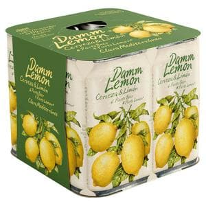 Damm Lemon Flavoured Beer 4 x 330ml