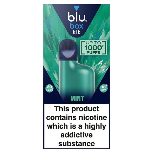 blu Box Kit Mint Vape Device 20mg/ml - gallery image 1