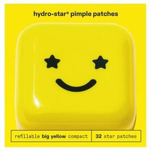 Starface Hydro Star Pimple Patches with Big Yellow Compact x32