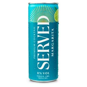 Served Margarita 8% ABV