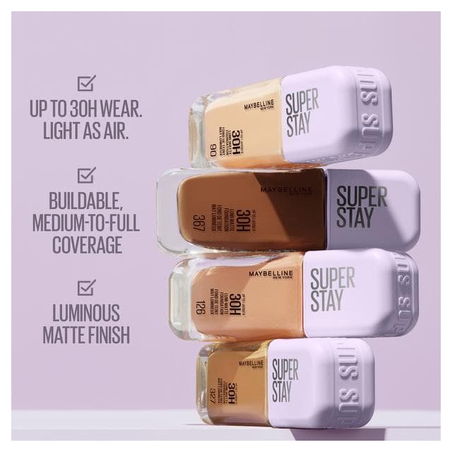 Maybelline Super Stay up to 30hr Lumi Matte Foundation 115 - gallery image 2