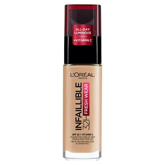 L'Oréal Paris Infallible 32hr Fresh Wear Foundation 145 Rose Beige - gallery image 1