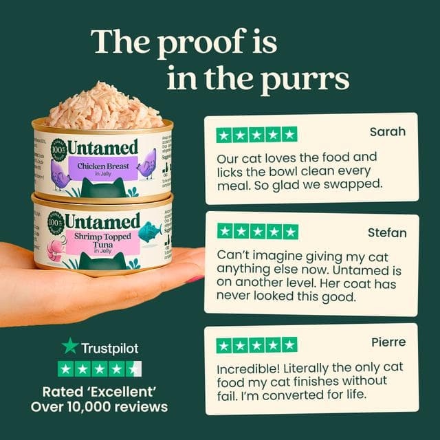 Untamed Chicken Breast in Jelly Wet Cat Food 75g - gallery image 6