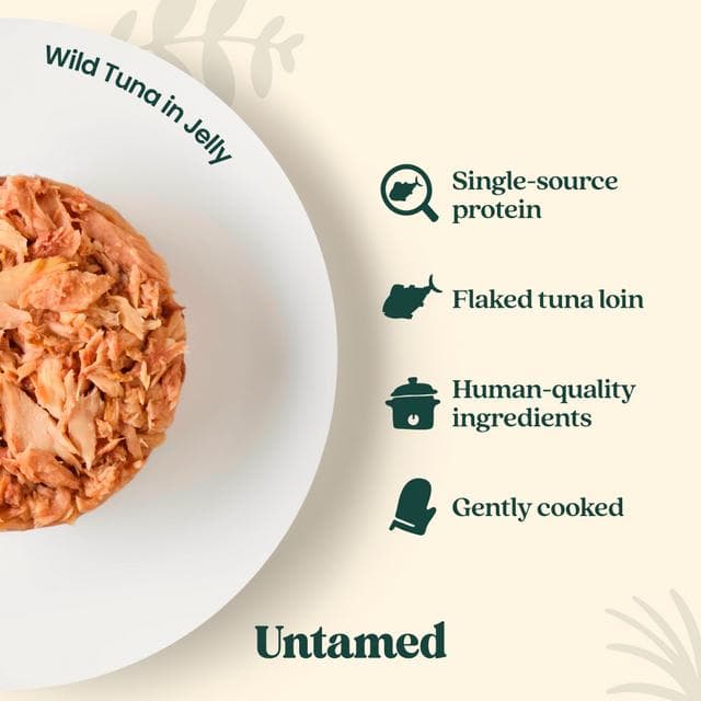 Untamed Wet Cat Food in Jelly Fish Selection Box 6 x 75g - gallery image 4