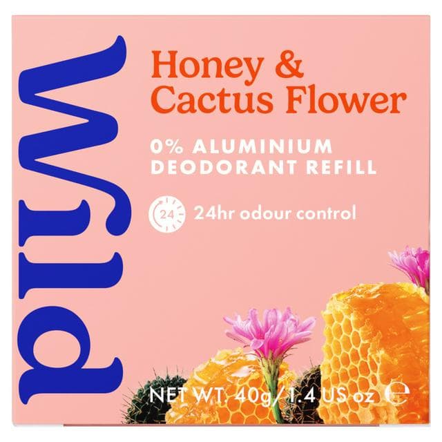Wild Honey & Cactus Flower Deodorant Refill 40g - gallery image 1