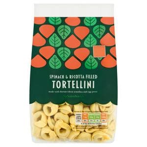 Sainsbury's Spinach & Ricotta Filled Tortellini 250g