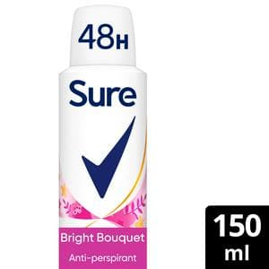 Sure Women Anti Perspirant Aerosol Bright Bouquet 150ml