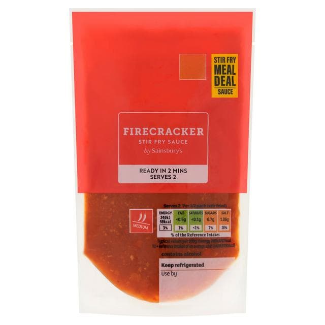 Sainsbury's Firecracker Stir Fry Sauce 175g - gallery image 1