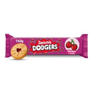 Jammie Dodgers 140g Cherry Flavour Biscuits