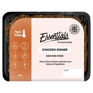 Paleo Ridge Essentials Chicken Dinner Raw Dog Food 500g