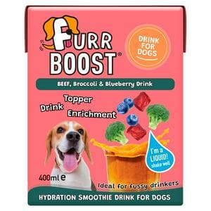 Furr Boost Beef, Broccoli & Blueberry Drink for Dogs 400ml