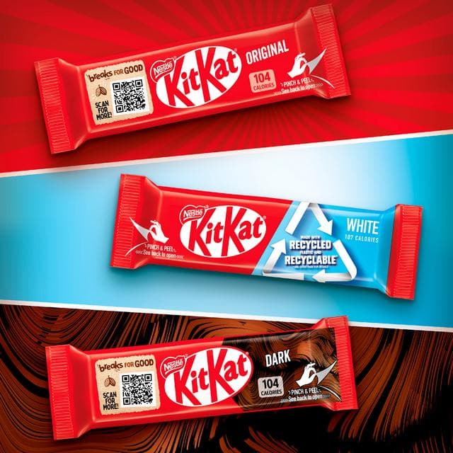 KitKat 2 Finger Milk Chocolate Biscuit Bar Multipack 18 x 20.7g - gallery image 4