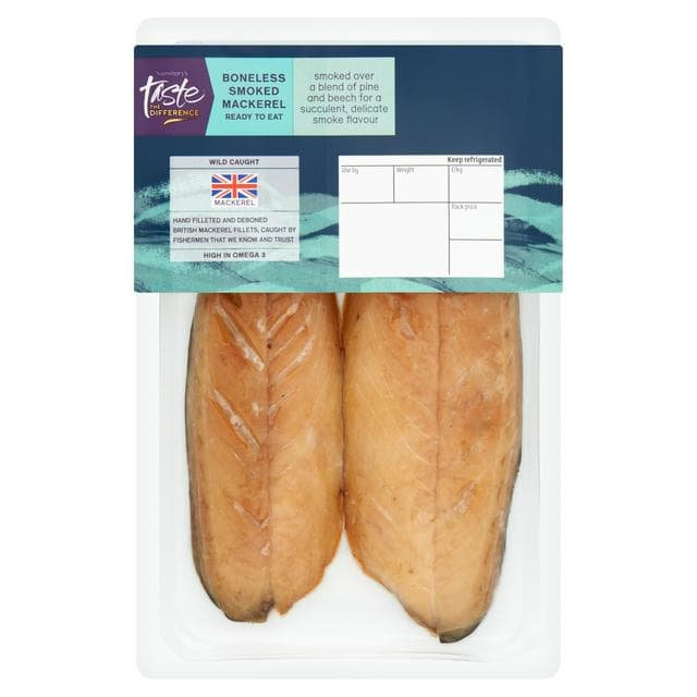 Sainsbury's 150g Boneless Smoked Mackerel, Taste the Difference - gallery image 1