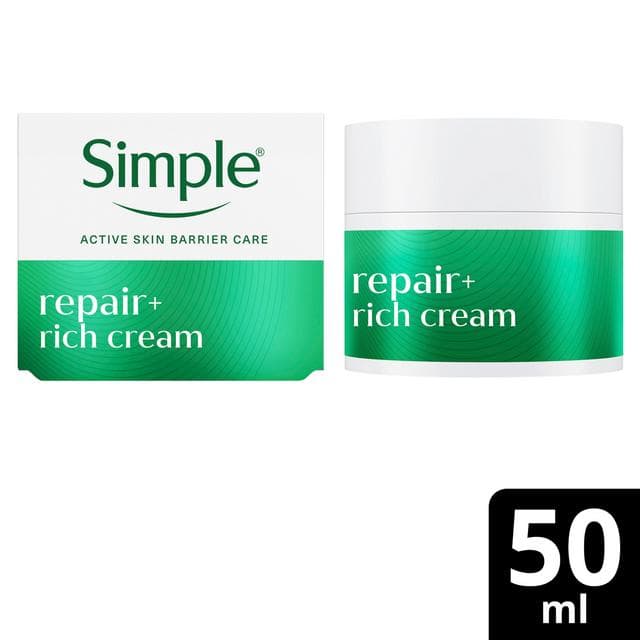 Simple Facial Moisturiser Repair+ 50ml - gallery image 2