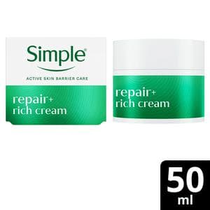 Simple Facial Moisturiser Repair+ 50ml