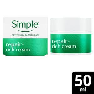 Simple Facial Moisturiser Repair+ 50ml