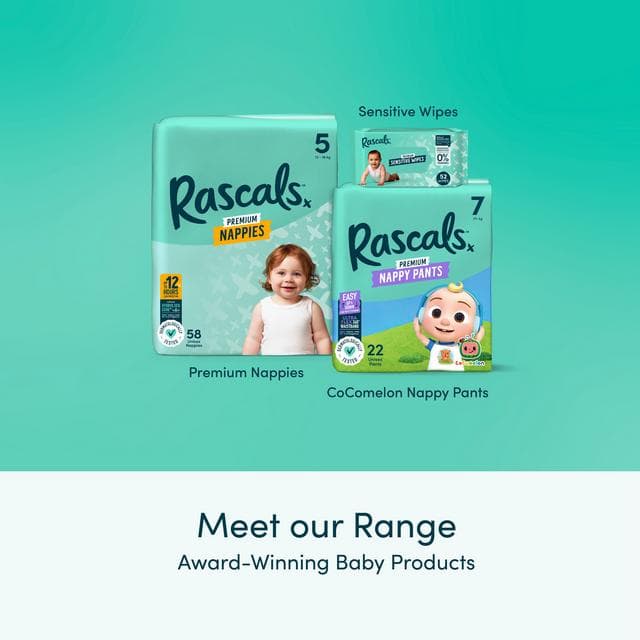 Rascals Premium Nappies Size 7 x26 - gallery image 6