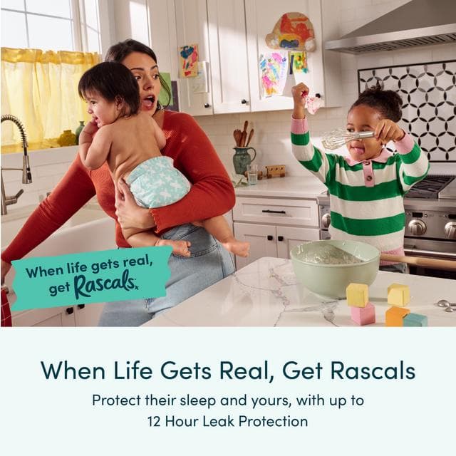 Rascals Premium Nappies Size 3 x44 - gallery image 2