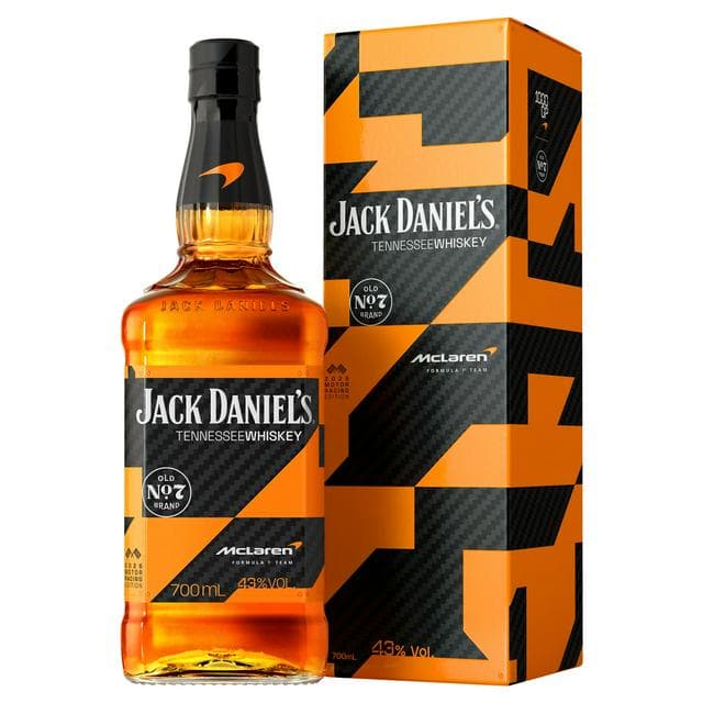 Jack Daniel's Tennessee Whiskey 86 Proof, Mclaren F1 Racing Edition 70cl - gallery image 1