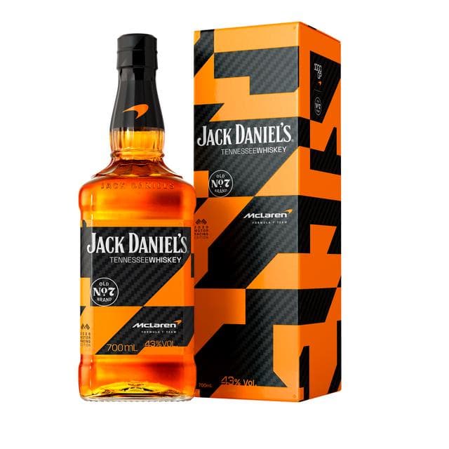 Jack Daniel's Tennessee Whiskey 86 Proof, Mclaren F1 Racing Edition 70cl - gallery image 2