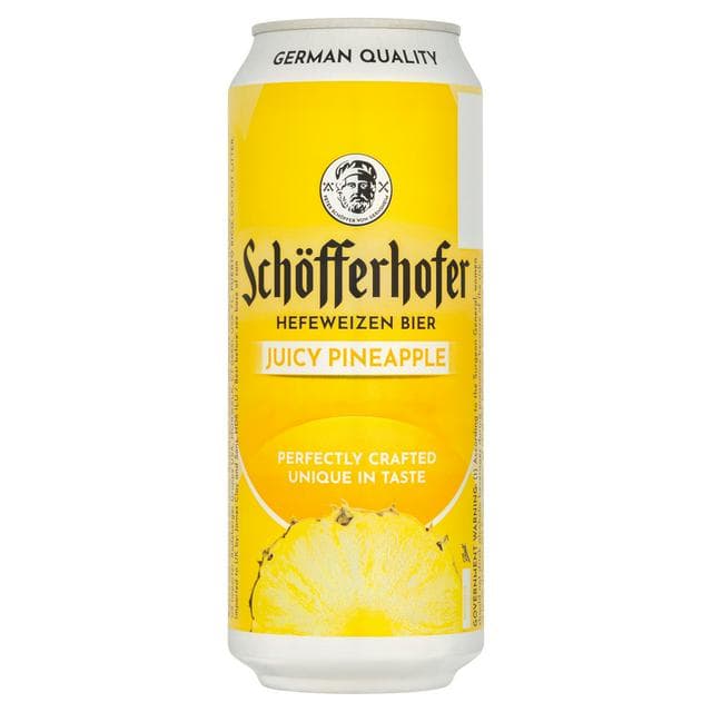 Schofferhofer Juicy Pineapple 500ml - gallery image 1