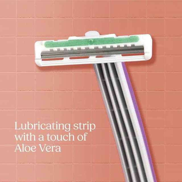 Wilkinson Sword My Intuition Essentials Extra 2 Women's Disposable Razors x10 - gallery image 3