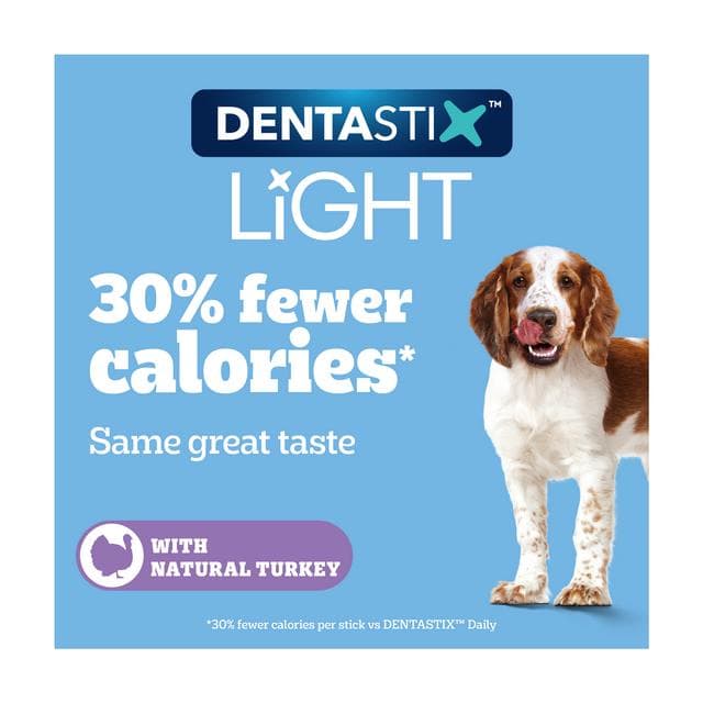 Pedigree Dentastix Light Sticks Dental Chews Medium Dog Treats x5 - gallery image 2