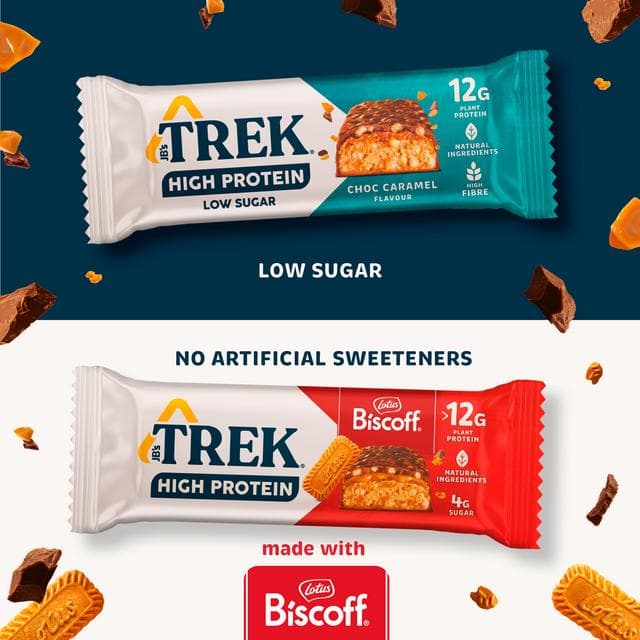 Trek High Protein Low Sugar Choc Caramel Flavour 44g - gallery image 6