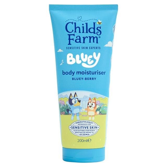 Childs Farm 200ml Gentle, Hydrating Formula for Babies, Kids & Sensitive Skin Bluey Moisturiser - gallery image 1