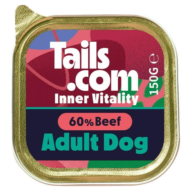 Tails.com Inner Vitality 60% Beef Adult Dog Food 1-7 Years 150g - gallery image 1