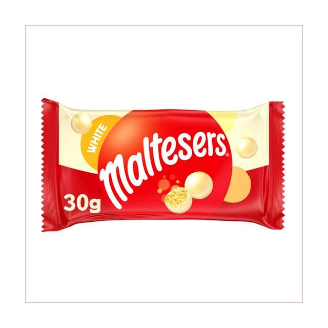 Maltesers White Chocolate & Honeycomb Bag 30g - gallery image 1