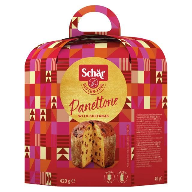 Schär 420g Panettone with Sultanas Cake - gallery image 1