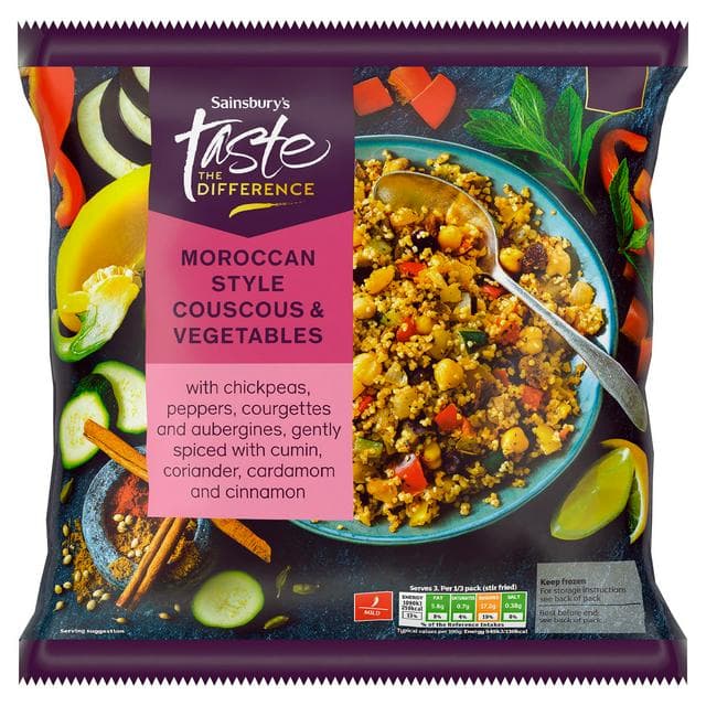 Sainsbury's Moroccan Style Couscous & Vegetables, Taste the Difference 600g - gallery image 1