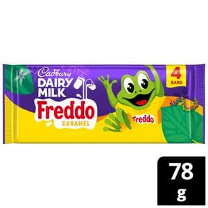Cadbury Dairy Milk Freddo 4 x 19.5g Caramel Multipack Chocolate Bar