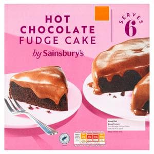 Sainsbury's Hot Chocolate Fudge Cake 450g