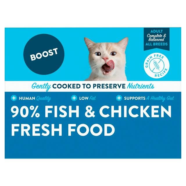 Boost 90% Fish & Chicken Fresh Food 150g - gallery image 1