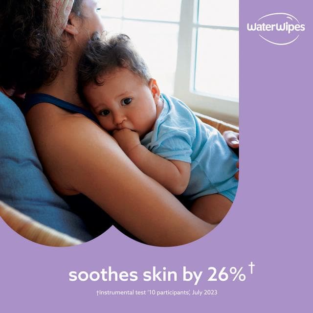 WaterWipes Soothing Clean Baby Wipes x60 - gallery image 3