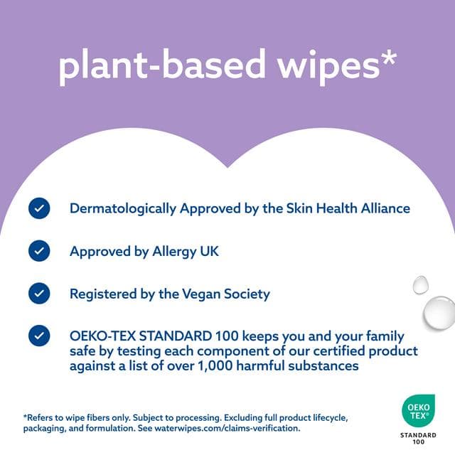 WaterWipes 90 x Sensitive+ 3 In 1 Body & Intimate XL Wipes - gallery image 5