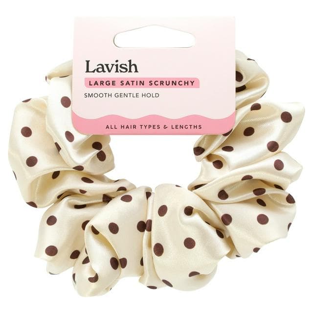 Lavish Large Satin Scrunchy - gallery image 1