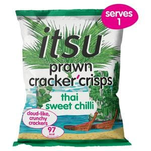 itsu 19g Thai Sweet Chilli Prawn Cracker Crisps