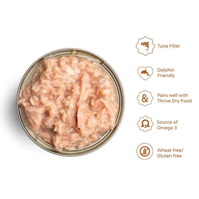 Thrive Complete Tuna Fillet Wet Cat Food 75g - gallery image 4