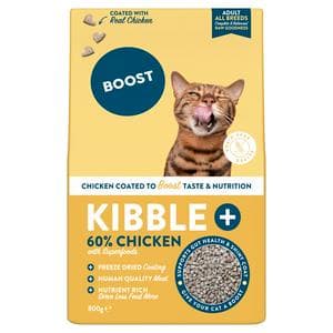Boost 800g Kibble Chicken with Superfoods Cat Food