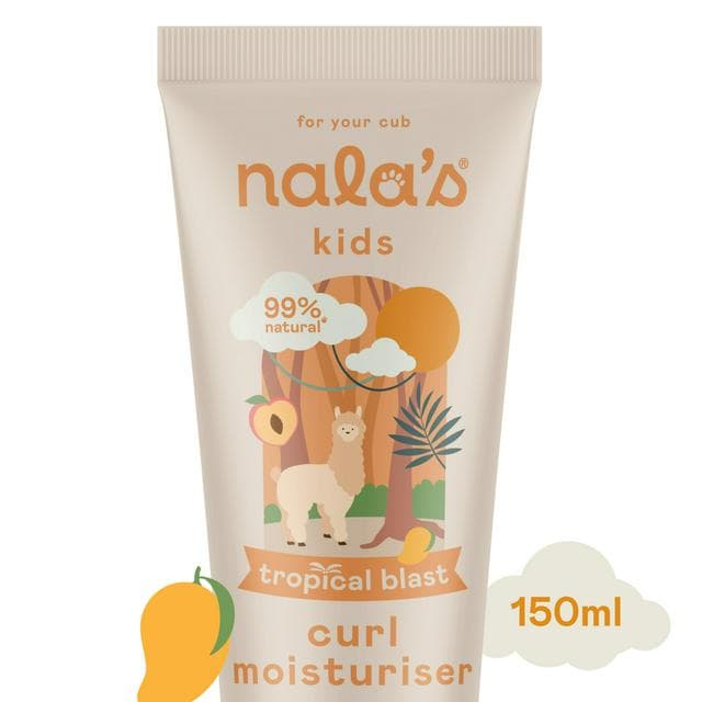Nala's Kids Tropical Blast Curl Moisturiser with Shea Nut Butter & Aloe Vera 150ml - gallery image 1