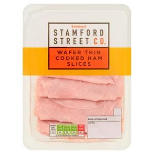 Stamford Street Co. Wafer Thin Cooked Ham Slices 150g